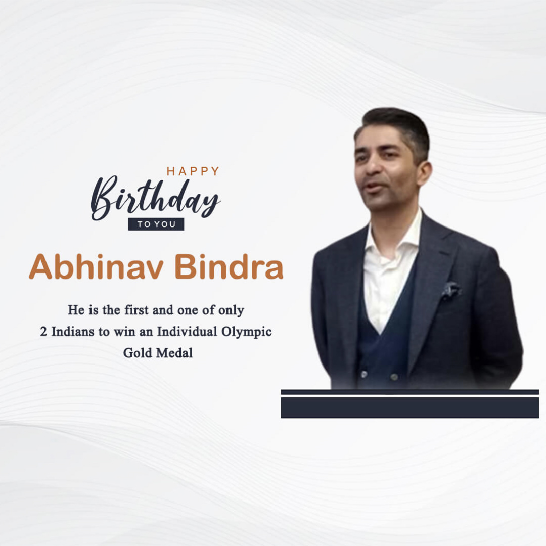 Abhinav Bindra Birthday