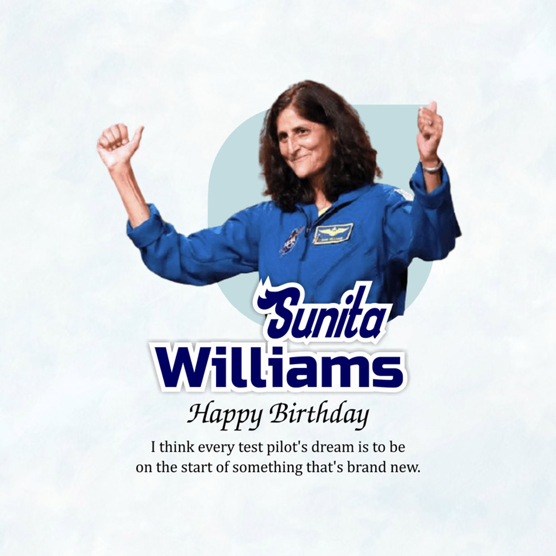 Sunita Williams Birthday
