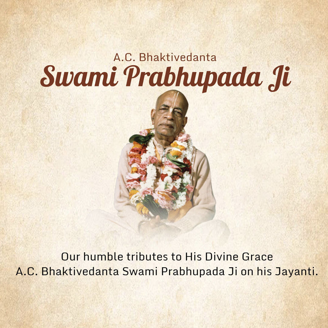 Swami Prabhupada Jayanti