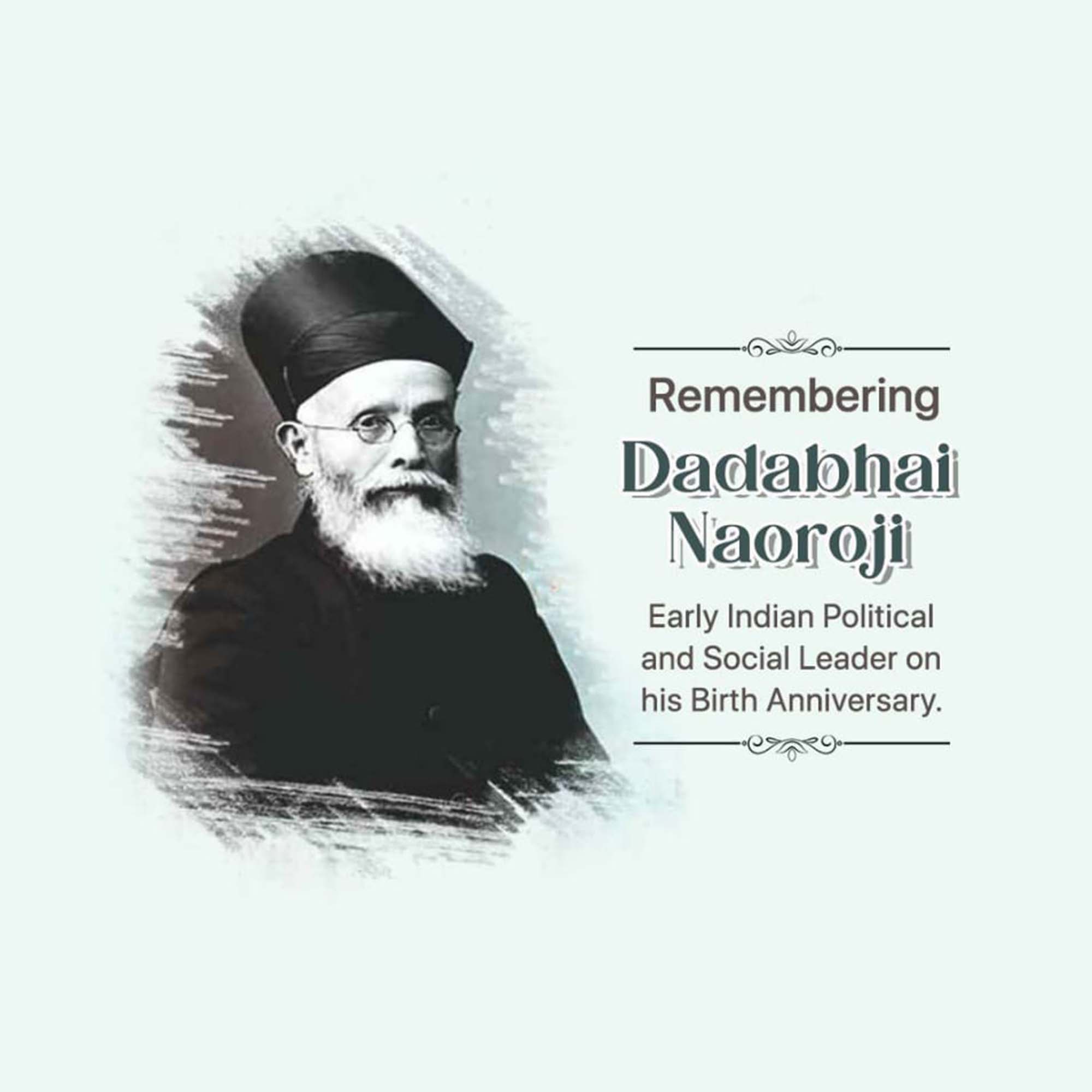 Dadabhai Navroji Birth Anniversary