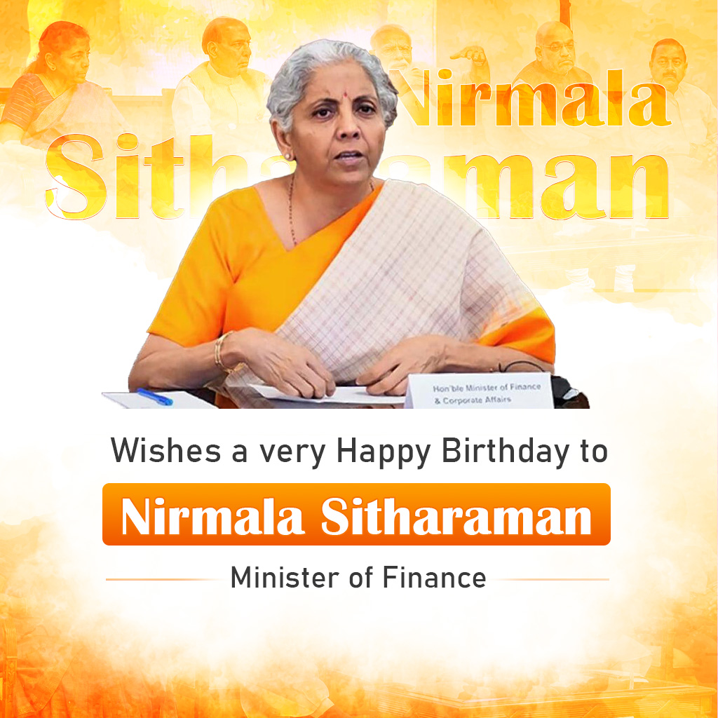 Niramala Sitaraman Birthday