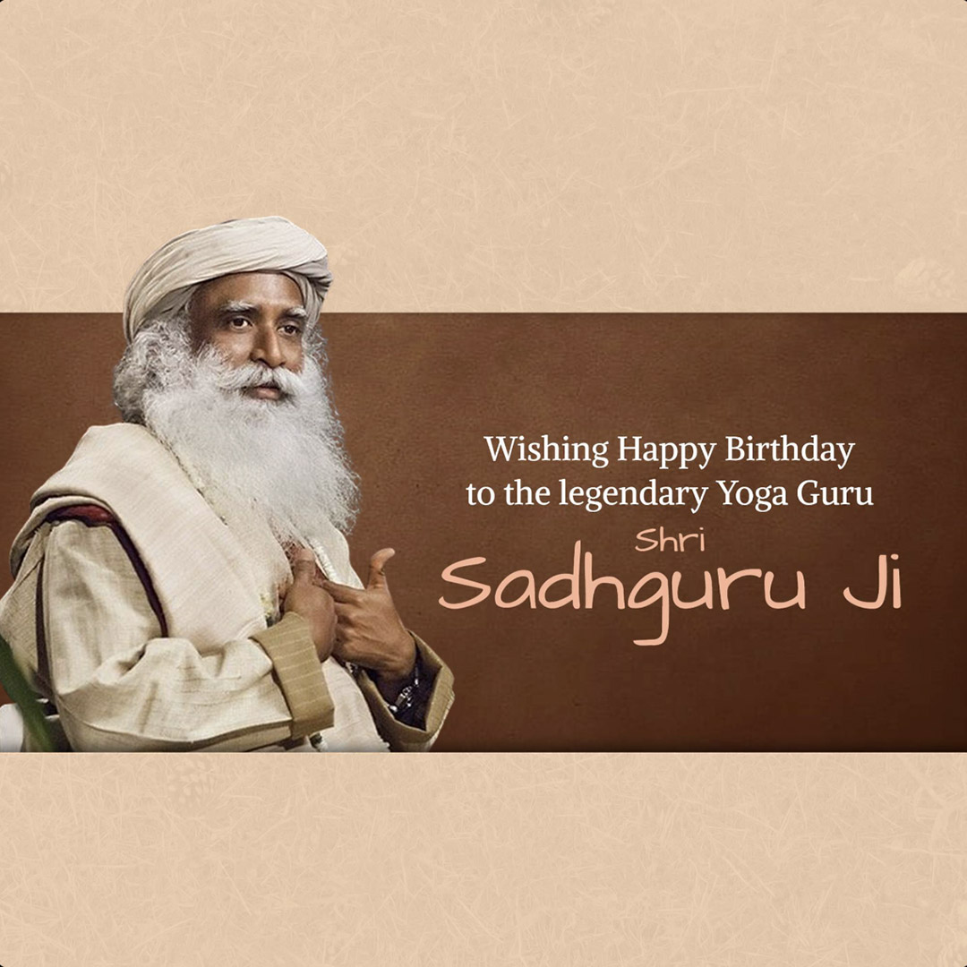 Jaggi Vasudev Birthday