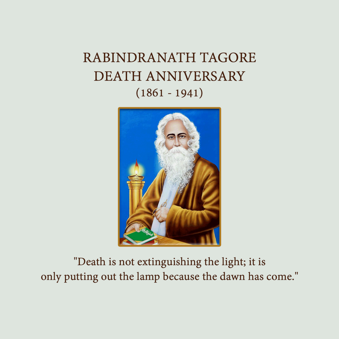 Rabindranath Tagore Death Anniversary