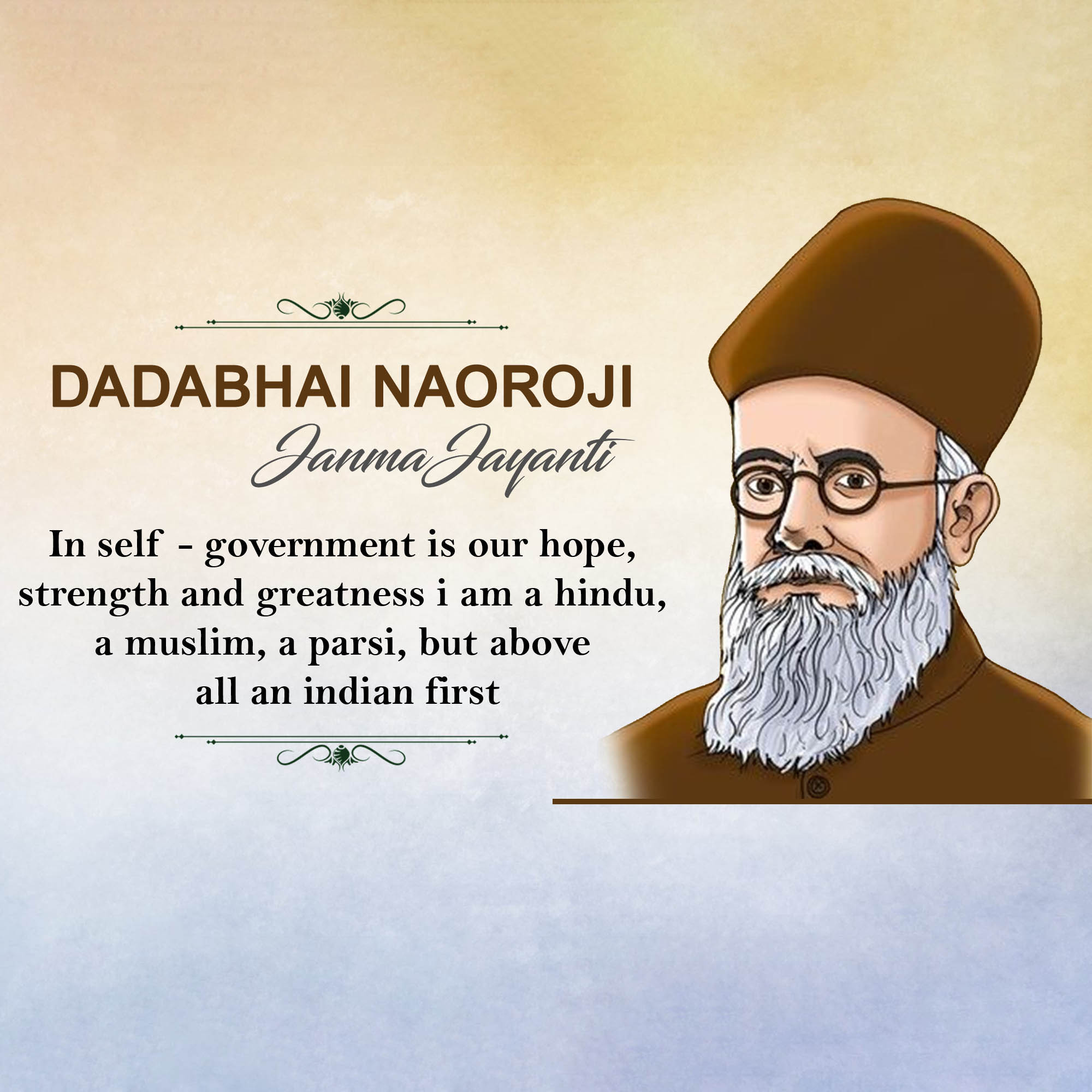Dadabhai Navroji Birth Anniversary