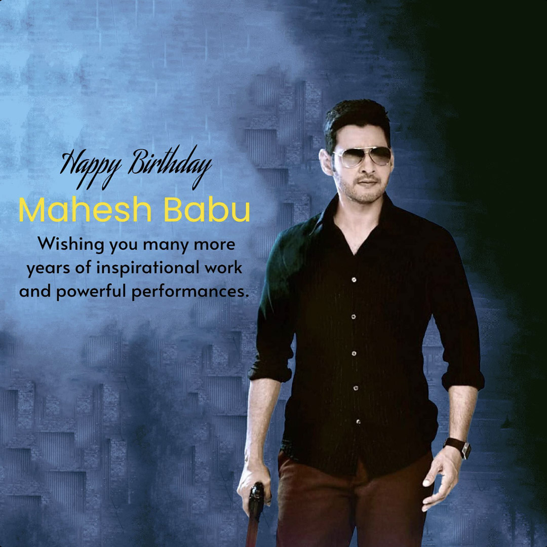 Mahesh Babu Birthday
