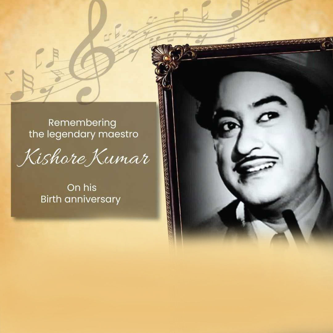 Kishore Kumar Happy Birthday