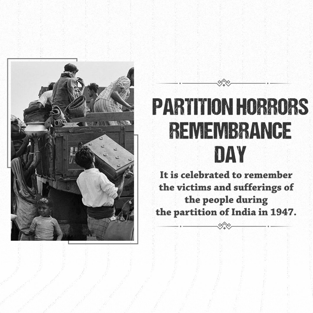 Partition Horrors Remembrance Day