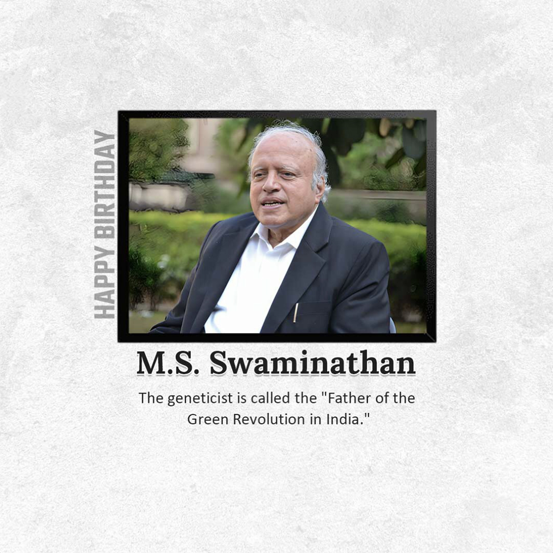 M.S. Swaminathan