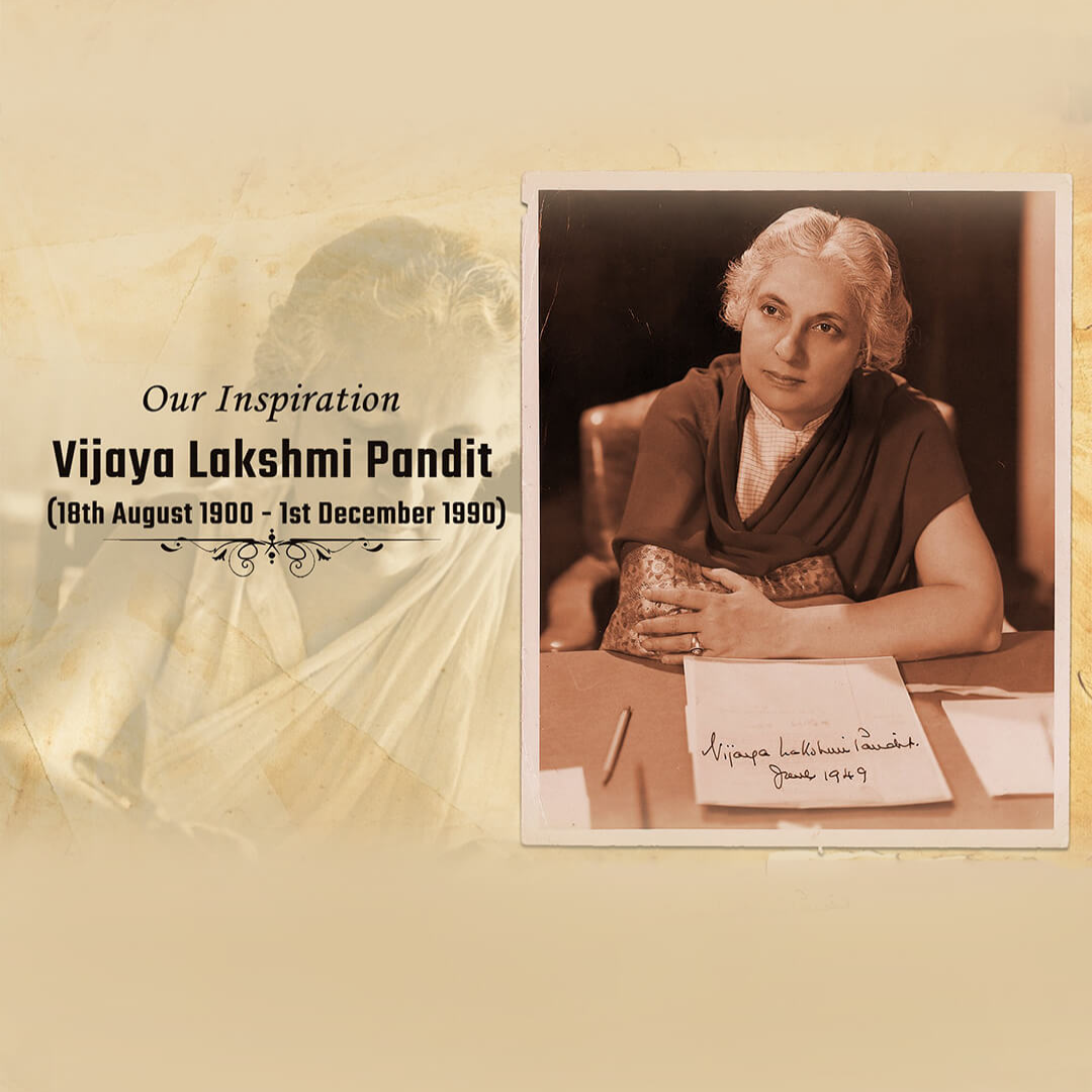 Vijaya Lakshmi Pandit Birth Anniversary