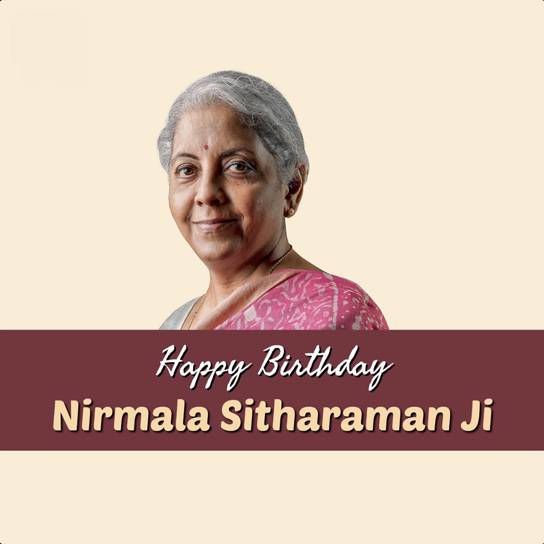Niramala Sitaraman Birthday