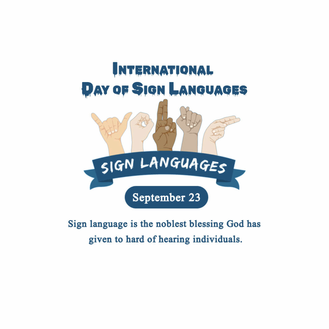 International Day of Sign Languages
