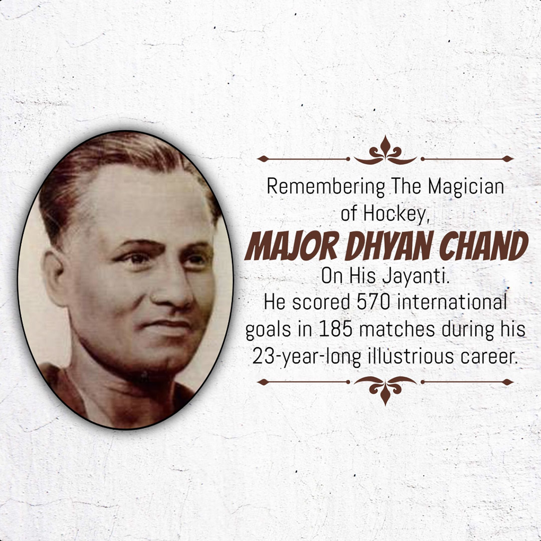 Major Dhyanchand Ji Jayanti