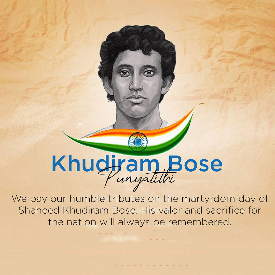 Khudiram Bose Death Anniversary