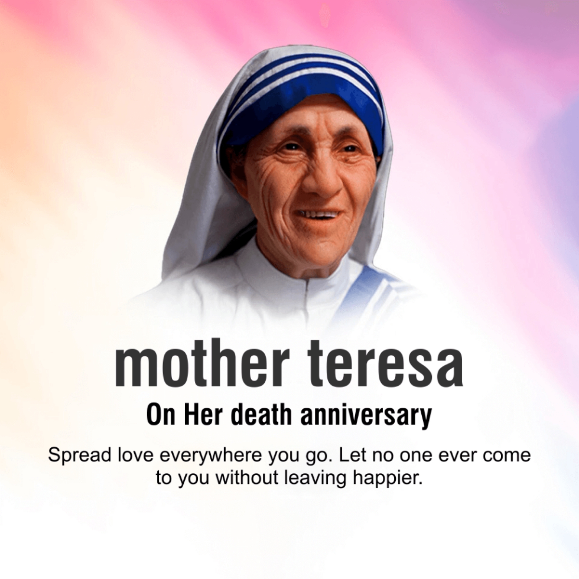 Mother Teresa Death Anniversary