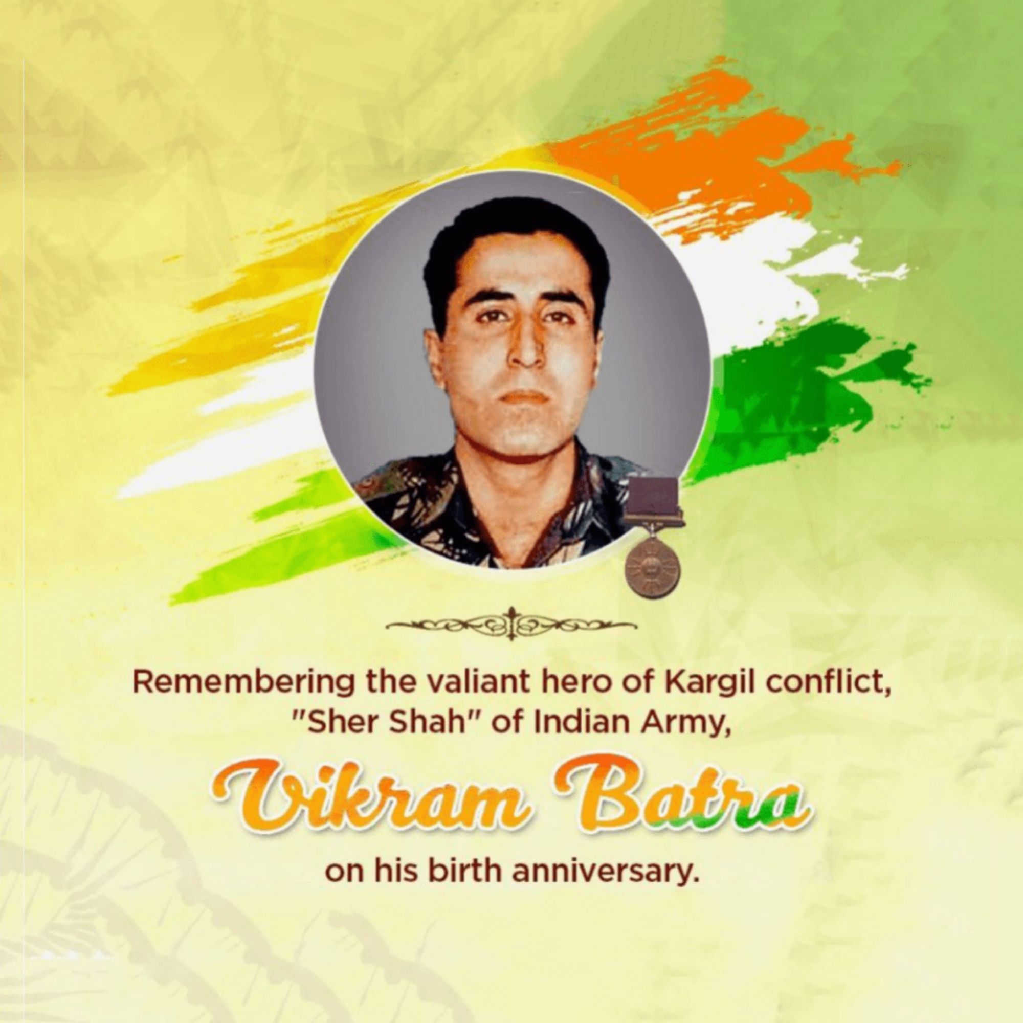Vikram Batra Birthday Anniversary