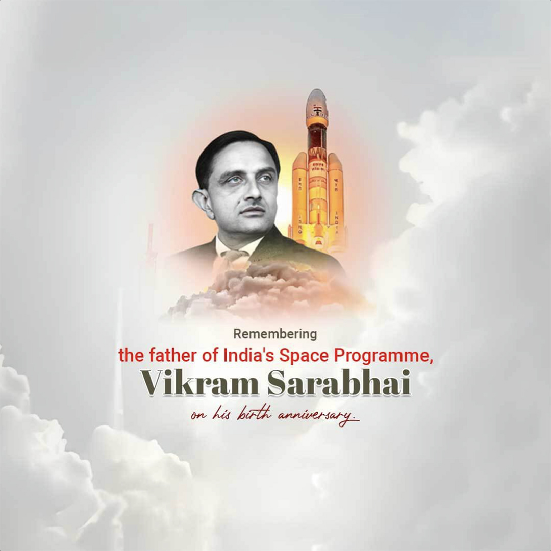 Vikram Sarabhai Birth Anniversary