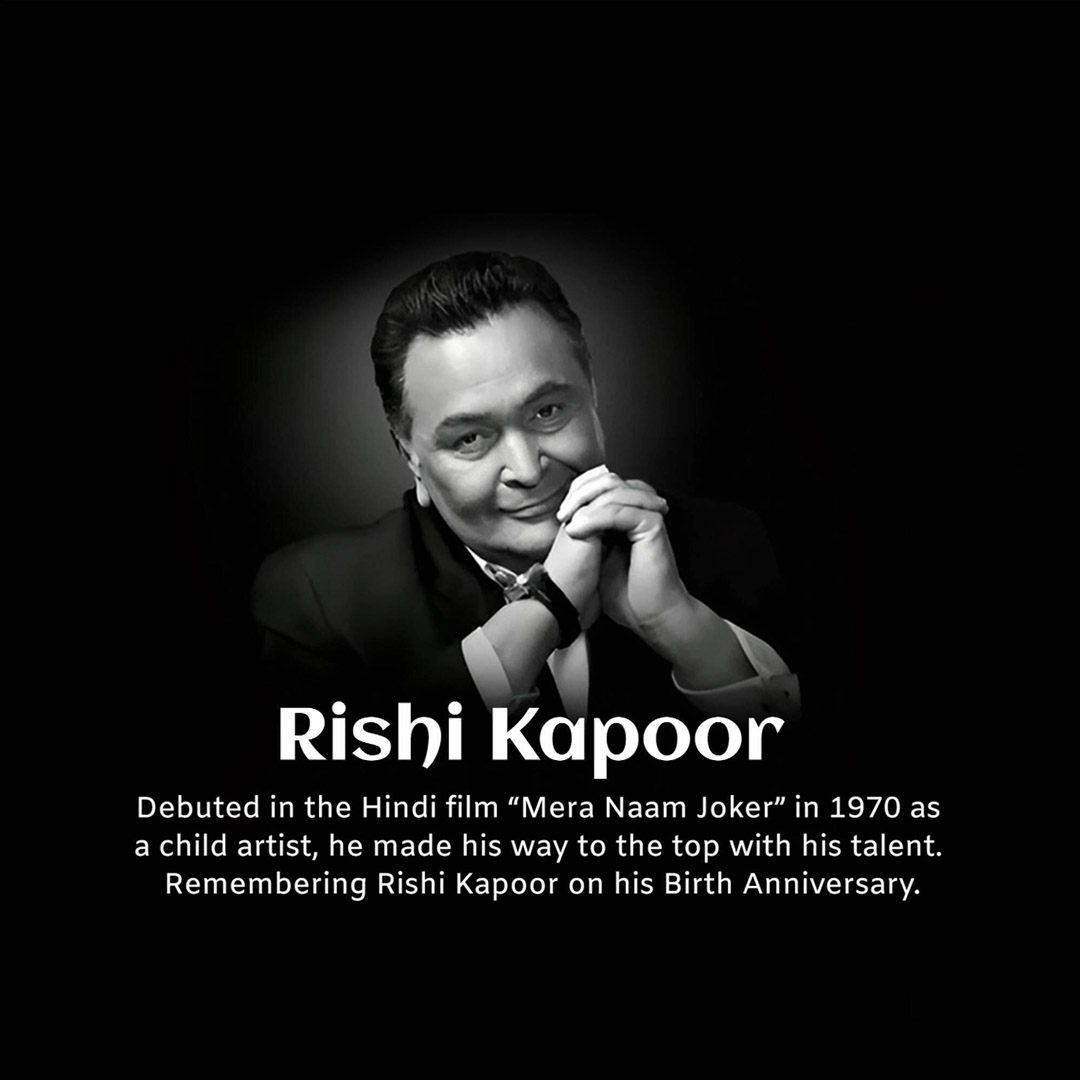 Rishi Kapoor Birth Anniversary