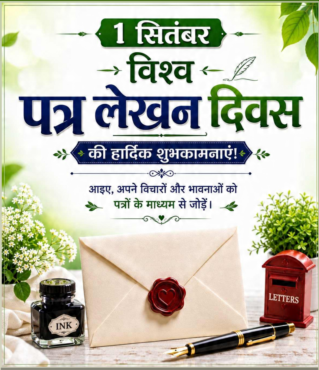 World Letter Writing Day