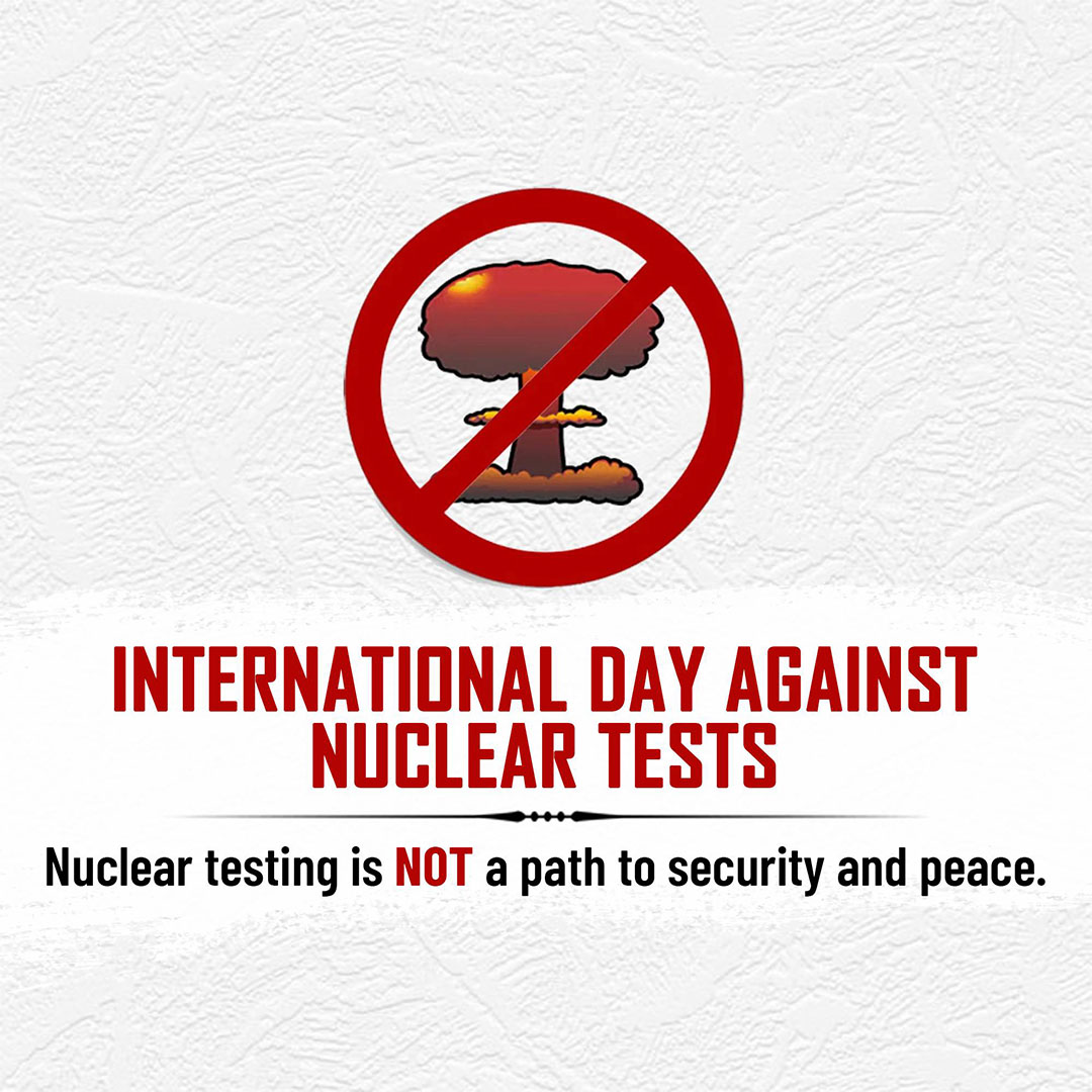Day of Against Nuclear Tests Day