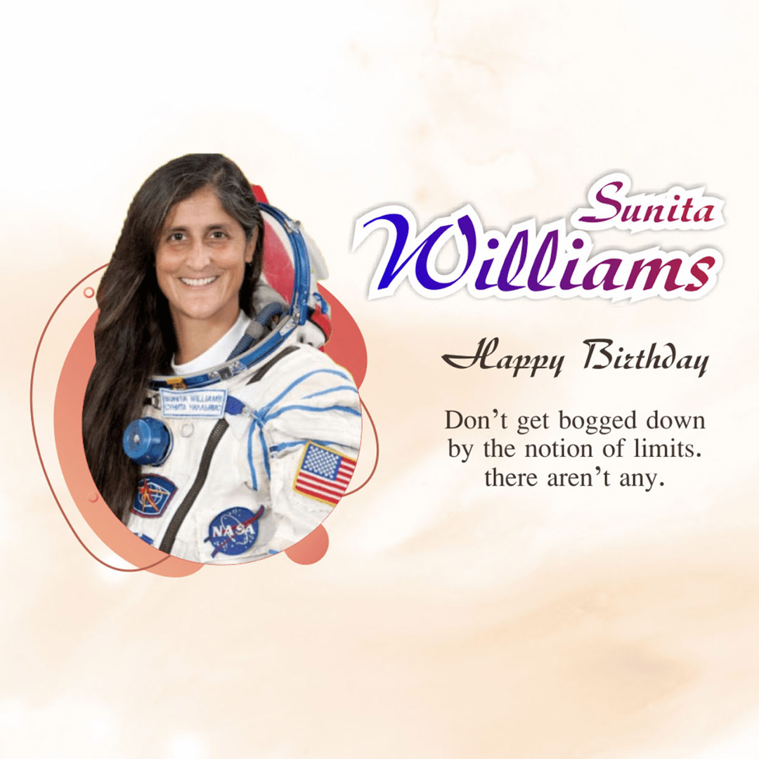 Sunita Williams Birthday
