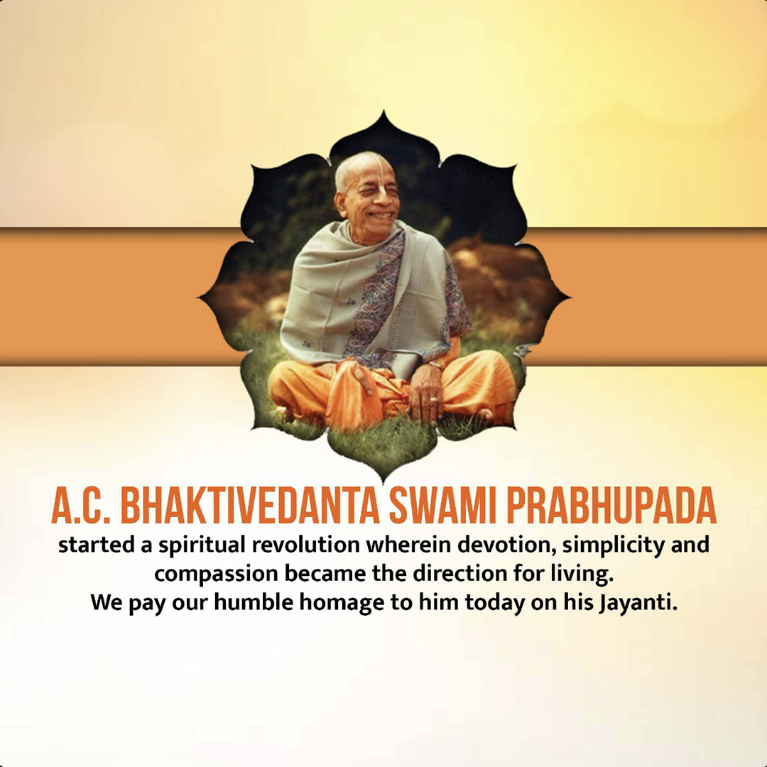 Swami Prabhupada Jayanti