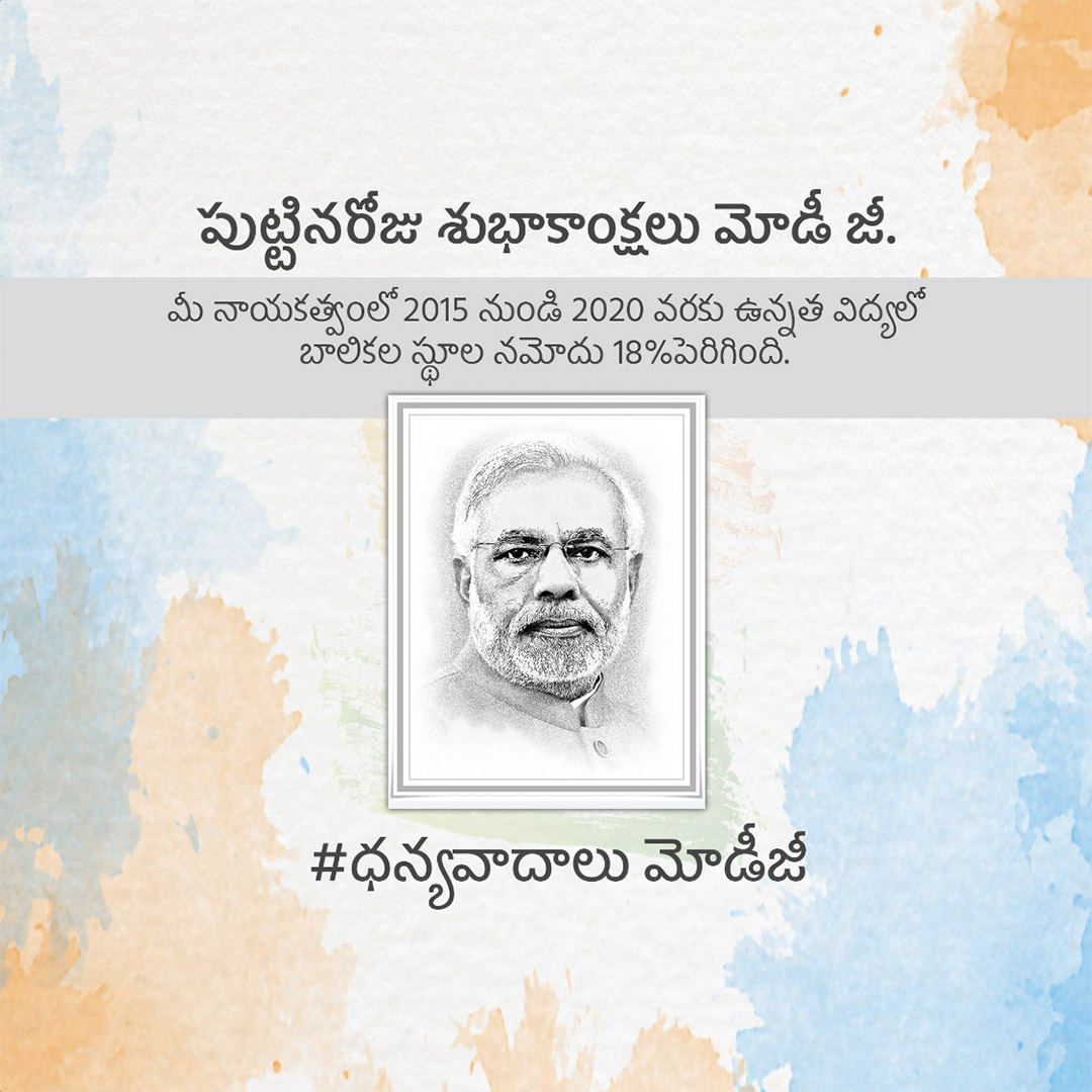 Narendra Modi Happy Birthday