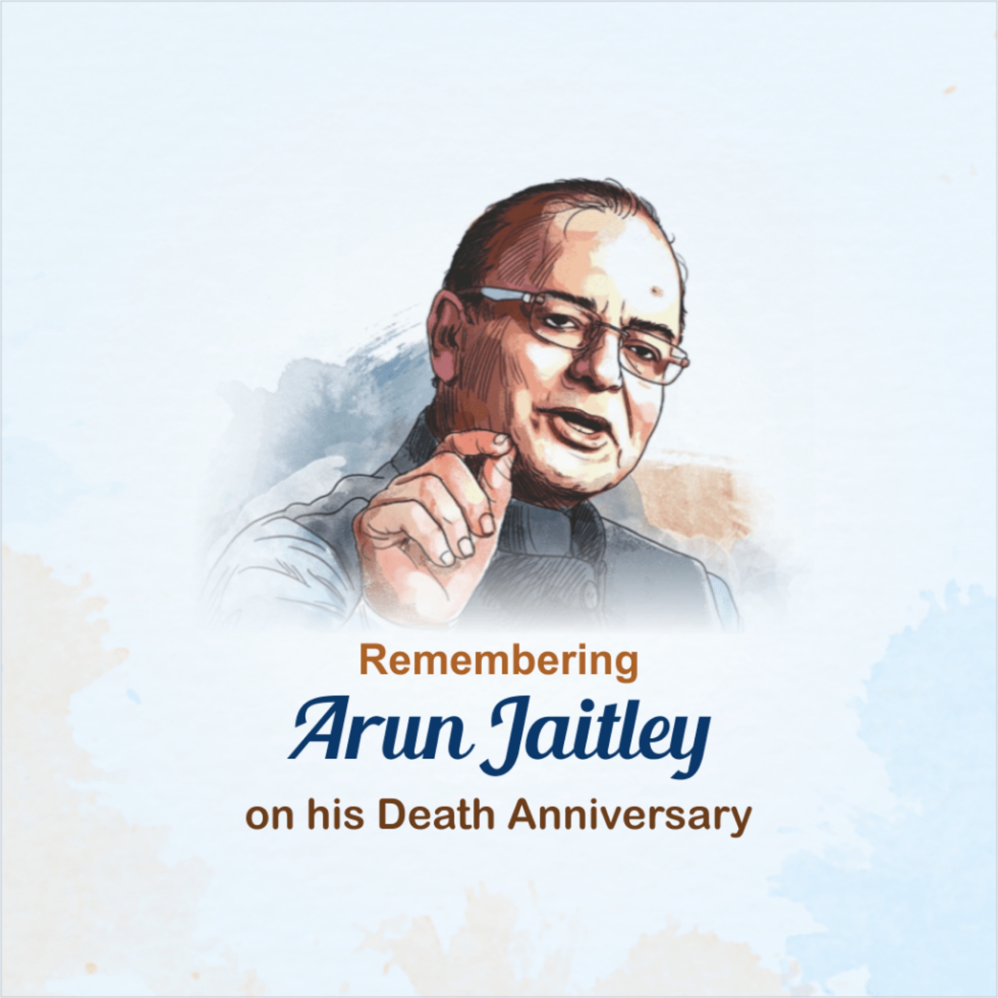 Arun Jaitley Death Anniversary