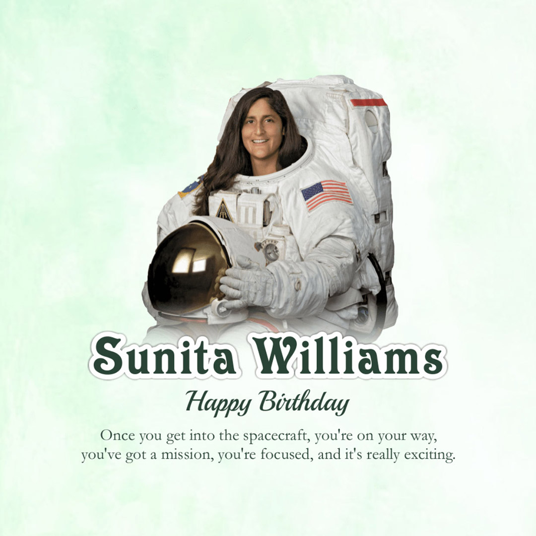 Sunita Williams Birthday