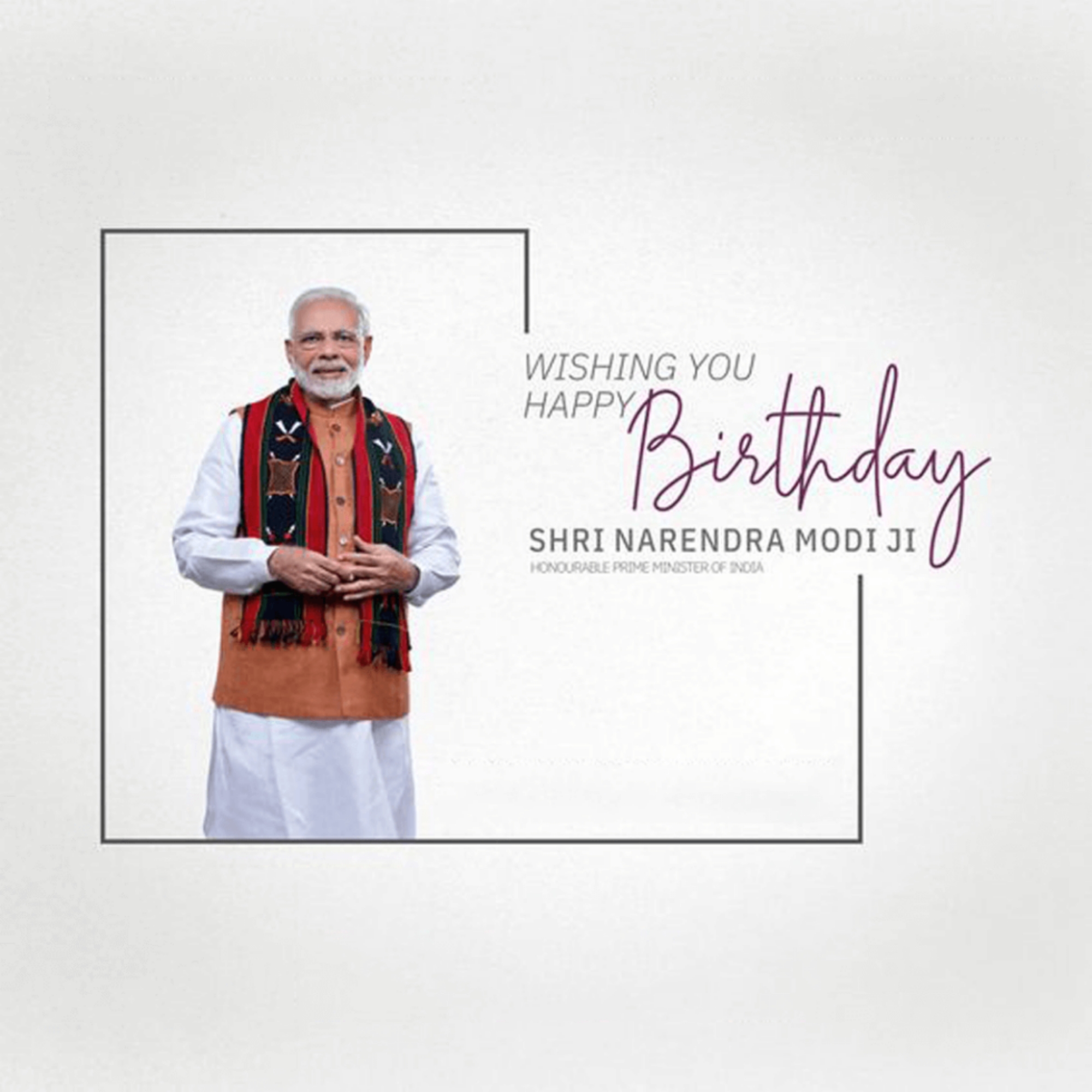 Narendra Modi Happy Birthday