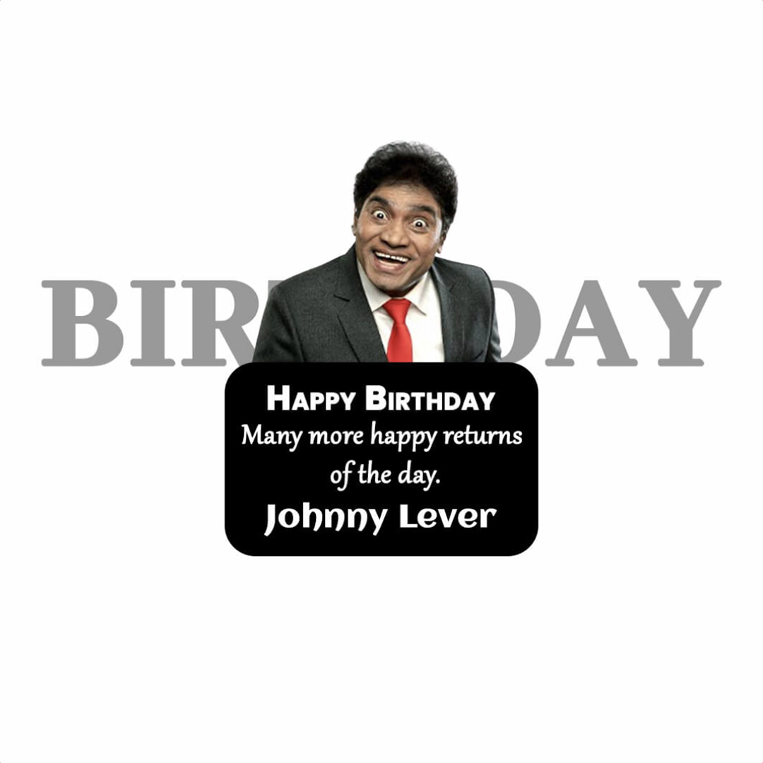 Johnny Lever