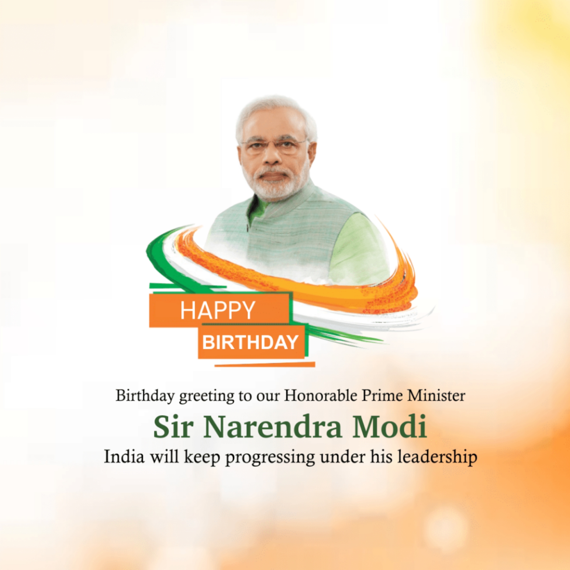 Narendra Modi Happy Birthday