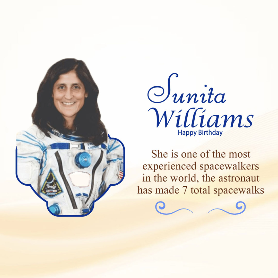 Sunita Williams Birthday