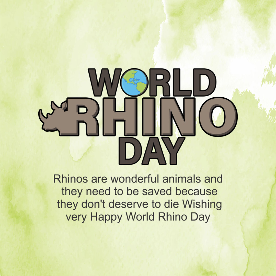World Rhino Day
