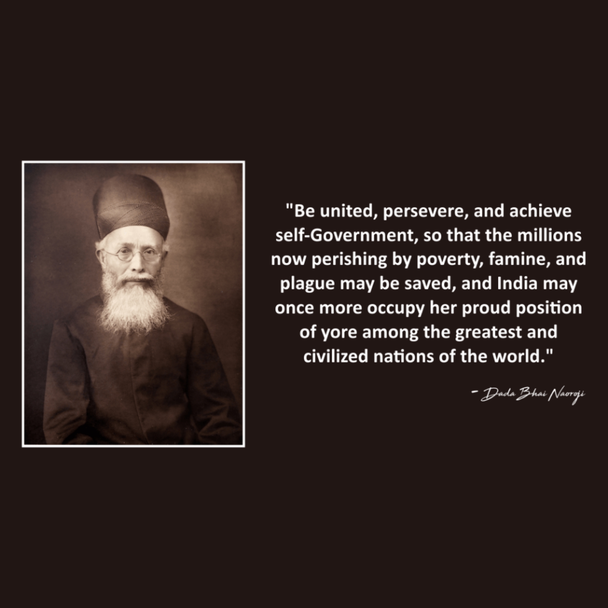 Dadabhai Navroji Birth Anniversary