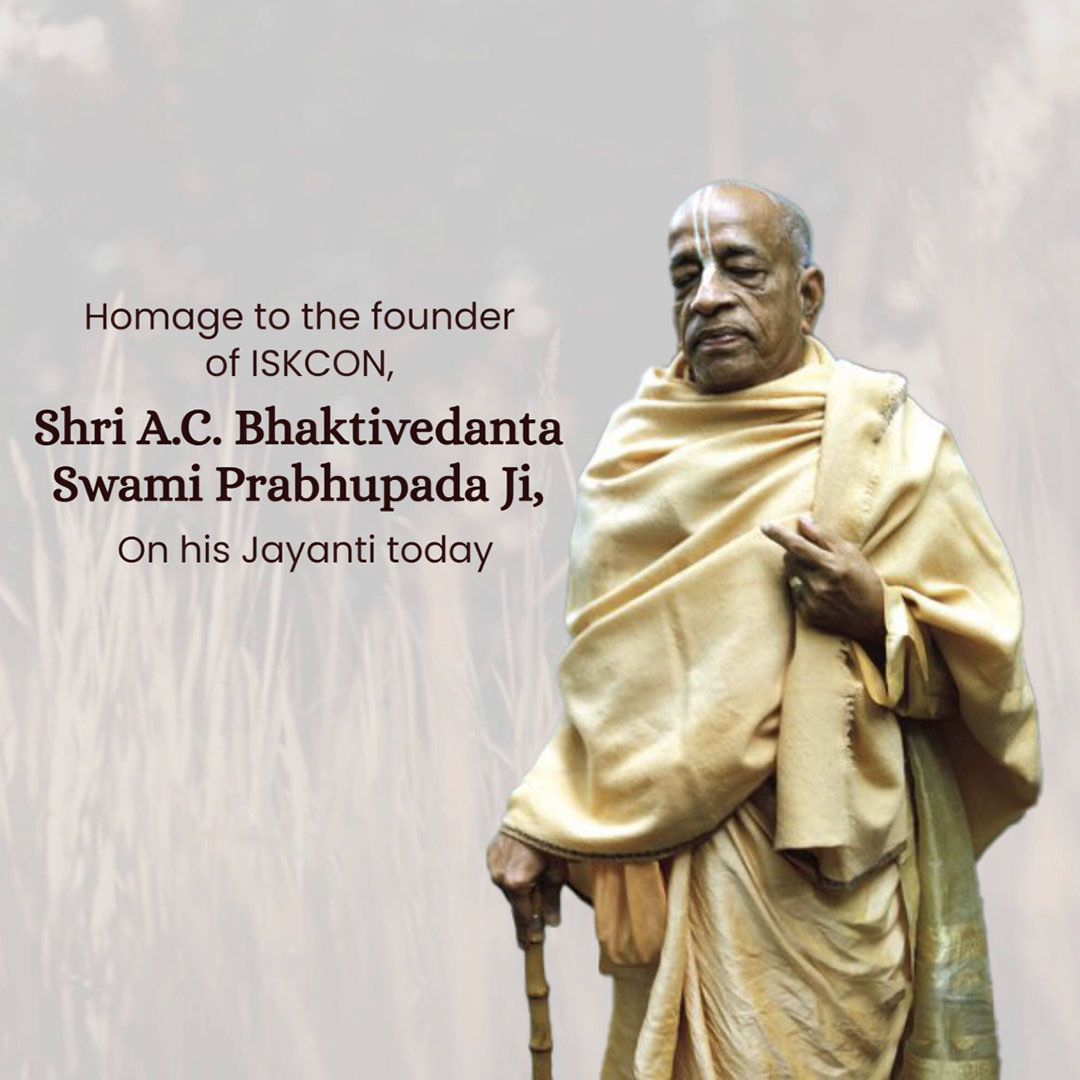 Swami Prabhupada Jayanti