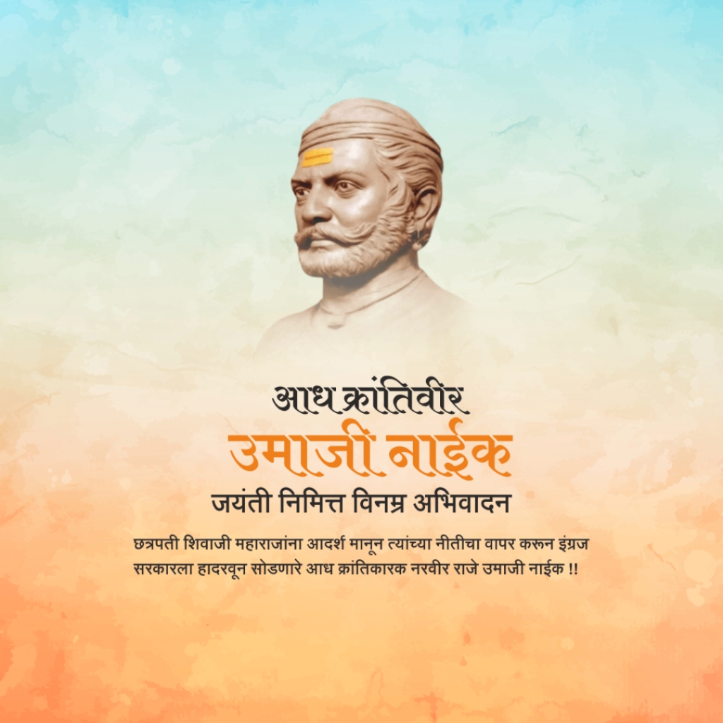 Umaji Naik Birth Anniversary